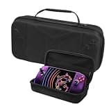 CaCopaka Case for MSI Claw 8 EX AI+ CG3EM Gaming Handheld,Hard EVA Travel Carrying Bag with Stand Mode & Mesh Pocket Compatible with MSI Claw 8 EX AI+(Black)