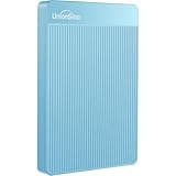 UnionSine 500GB Ultra Slim Portable External Hard Drive HDD-USB 3.0 for PC, Mac, Laptop, PS4, Xbox one, Xbox 360-(Blue)