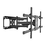 JDXQBLD Tv Stand,Tv Wall Bracket Swivels Tilts, Full Motion Tv Wall Mount for Most 48-90 Inch Tvs, Holds Up to 60Kg, Vesa 800X400Mm