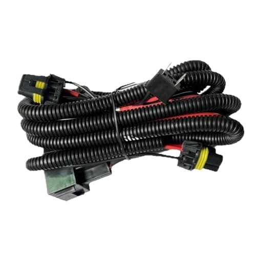 1Pcs 55w~75w HID Harness 12V 40A Extra Headlights Harness Plug Play Cable H/*1 H/*3 H/*7 HB3 HB4 H/*8 H/*9 H/*11 12V Cars Headlights Wiring(H3)