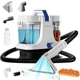 Starrybot Portable Carpet & Upholestery Cleaner Machine for Pets, Spot, Stain,Couch Cleaner Machine with 18Kpa Powerful Suction,Car/Auto Detailer(dark blue)