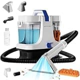 Starrybot Portable Carpet & Upholestery Cleaner Machine for Pets, Spot, Stain,Couch Cleaner Machine with 18Kpa Powerful Suction,Car/Auto Detailer(dark blue)