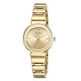 Diaofendi Gold Bracelet Watches for Women Vintage Ladies Quartz Wrist Watches Stainless Steel Band Womens Watch Luxury Tools Included (Suit-Gold)