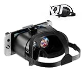 VR Headset for Nintendo Switch & Switch OLED, Upgraded Switch Virtual Reality Glasses with Adjustable HD Lenses and Comfortable Head Strap, Labo VR Kit 3D Goggles for Switch Accessories