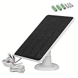 Waterproof Solar Panel Charger Replacement for Ring Video Doorbell 4/3/2