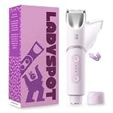 LADYSPOT SpinDuo 2 in 1 Electric Bikini Trimmer for Women,180°Rotating Head