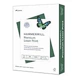 Hammermill Printer Paper, Premium Laser Print 32 lb, 8.5 x 11-98 Bright, Made in The USA, 104646R - 1 Ream (500 Sheets)
