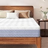 Queen Memory Foam Mattress, 12 Inch Medium Firm Breathable Airflow Memory Foam Mattress, Pressure Relief and Cool Sleep, Removable Washable Cover, CertiPUR-US Certified, Mattress in A Box, Blue