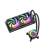 EKWB EK-Nucleus AIO CPU Cooler CR240 Lux, Digital RGB, Black