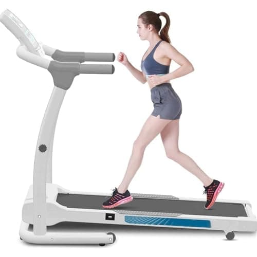 Treadmill Folding Electric Motorised Walking Running Exercise Fitness Machine Automatic Adjustable Incline Anti Shock Hand Grip Pulse Sensor