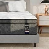 KOW King 14" Hybrid Mattress, Gel Memory Foam Pocket Springs, Medium Plush Motion Isolation, Upgraded Support Mattress in a Box for Couples