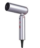 Zibets Dual Voltage Travel Hair Dryer with Diffuser, 160,000 RPM Brushless Motor for Fast Drying, Foldable Ionic Mini Blow Dryer,European International 100-240V, Gifts for Women Pink