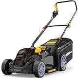 14" Cordless Lawn Mower Compatible with Dewalt 20V MAX Battery