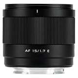 15mm F1.7 AF APS-C Prime Lens for Sony E for Nikon Z Capable(Niko Z)