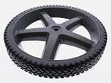 New 308451053 Pressure Washer Wheel RY80949B RY80533 RY802900 Replacement for Homelite/Ryobi OEM