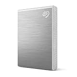 Seagate One Touch SSD 1TB External SSD Portable – Silver, speeds up to 1030MB/s, 6mo Mylio Photo+ subscription, 6mo Dropbox Backup Plan and Rescue Services (STKG1000401)