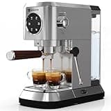 avigator Espresso Machine 20 Bar, Compact Coffee Maker with Milk Frother, Espresso Maker with 50oz Removable Water Tank for Home & Office, Coffee Machine for Cappuccino & Latte