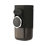 TYQMYSM Manual Espresso Maker 15 Bar Pressure Dual Fit Ground Coffee & Coffee Capsule Mini Travel Hand Press Coffee Machine for Camping Office