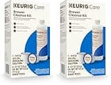 Keurig Brewer Cleanse Kit For Brewer Descaling and MaintenanceIncludes Descaling Solution & Rinse Pods,Compatible Classic/1.0 & 2.0 K-Cup Pod Coffee Makers,5 Count (Pack of 2)