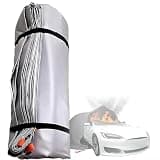 MDYHY Fire Suppression Blanket - Reusable Silicone Coated Fiberglass, 1100°C Heat Resistance for Vehicle Emergencies, Ideal for EV Battery and Engine Fires, 8x10m