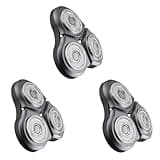 Shaving Razor Head Dry Wet Machine Beard Trimmer Replacement Shaver Blade,Compatible For Mijia S500 S500C S300(3pcs)