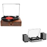 Entry Level Record Player and Turntable with Speakers