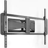 VIVO Ultra Slim TV Mount for 46 to 100 inch Screens, 0.77" Low Profile TV Mount, Fully Adjustable Tilt and Swivel with Telescoping Extension, Max 800x600 VESA, Holds 176 lbs, Black, MOUNT-TVUS100