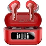 TOZO Hybrid Active Noise Cancelling Wireless Earbuds with 6 Mics AI Clear Call Ear Buds 68H Playtime with LED Display 32 Preset EQs via APP Bluetooth 5.3 IPX8 Waterproof in Ear Headphones