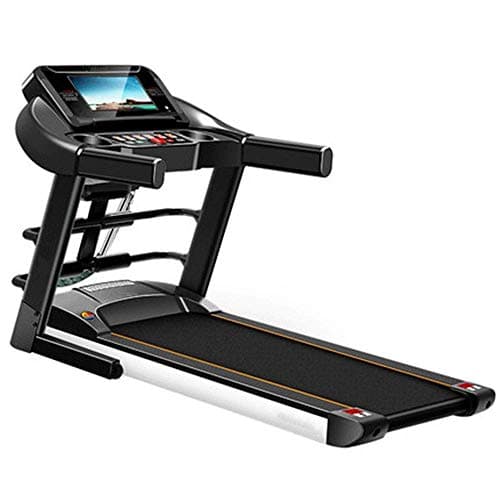 NYTFHMS Folding Electric Motorised Treadmill Walking Running Machine 10.1 Inch Color Screen Mute Multifunctional Home Treadmill Easy Operation