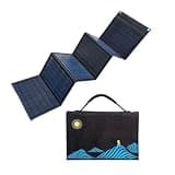 Portable 120W Solar Panel Folding Bag USB+DC Output Solar Charger Outdoor Power Supply Generator