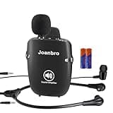 Joanbro Personal Sound Amplifier for Seniors, Voice Enhancement Devices, Pocket Sound Amplifiers for Elderly People, Adults, 50dB Gain, with Headphones & Earbud, 3 Types Mics, 3 Tone, Volume Control