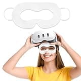 FUYAHA VR Face Cover Disposable Hygiene VR Face Eyes Mask Pads Facial Interface for Meta VR Devices 3/3S/2, Accessories for Apple Vision Pro (Set 50, White)