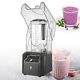 Commercial Blender and Smoothie Maker 2.2L – 2000W Professional Fruit & Juice Blender with Quiet Housing, LCD Touchscreen, Self-Cleaning Function, Electric Food Chopper – Ideal for Home, Cafe