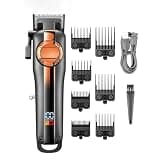 DAXXIN Hair Cutting Tool, Electric Barber Clippers Professional Cordless Digital Display Men's Trimmer
