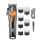 DAXXIN Hair Cutting Tool, Electric Barber Clippers Professional Cordless Digital Display Men's Trimmer
