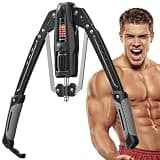 Merach Twister Arm Trainer, 22-440lb Hydraulic Power, Adjustable Home Chest Expander, Shoulder Muscle Training Fitness Equipment, Arm Enhanced Exercise Strengthener