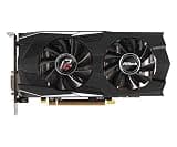ASRock Phantom Gaming D RX580 4G OC, 1424MHz Boost, 4GB GDDR5 256-bit, PCIe 3.0, Dual Fan, 8K Support Graphics Card