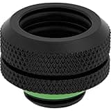 Corsair Hydro X Series XF Hardline 14mm OD Fitting Four Pack — Black