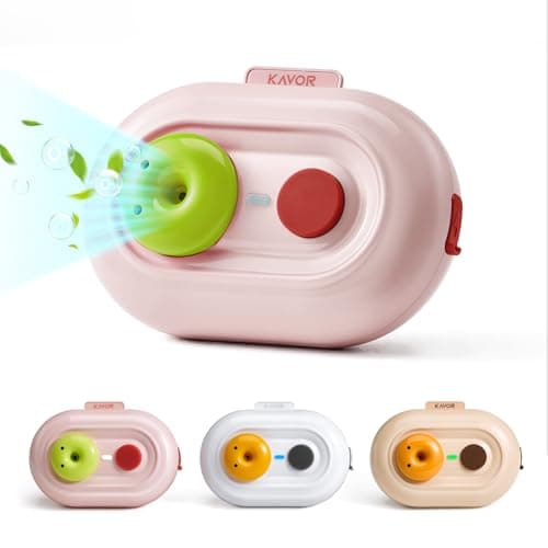 Kavor Plasma Fridge Deodorizer | Ozone Odor Eliminator for Home | 3-Mode Air Ionizer for Pet Smell, Smoke, Car, Closet | More Effective Than Baking Soda & Charcoal, Pink