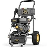 3500 PSI Gas Pressure Washer, 2.6 GPM Power Washer with 212cc OHV Engine, Portable Heavy Duty Pressure Washer, 30 FT Hose & Soap Tank, Ideal for Cars, Driveways, Decks, Fences & Home Cleaning