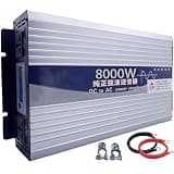 Solar Inverter 6000W/8000W/10000W/12000W Power Inverter DC 12V/24V/48V/60V/72V to AC 110V/230V 240V - Car Power Converter with AC Sockets,LED Display,for Home RV Truck Automotive