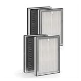 A14E 4pcs Ma-25 Replacement Filter, Compatible For Medify, Air Purifier Traps Pm2.5 Dust Haze Pet Dander For Fresher Indoor Air
