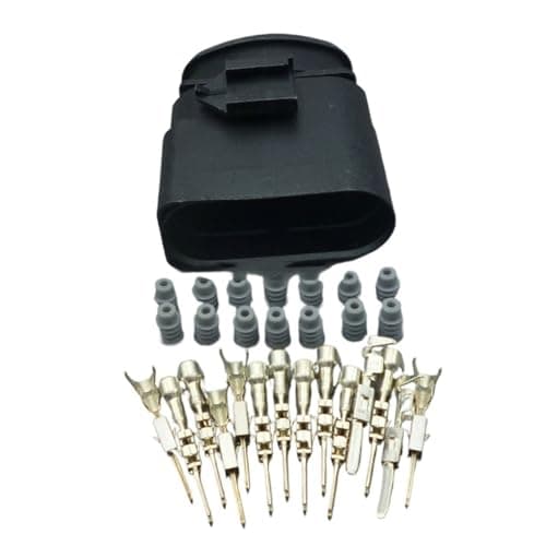 10 Pin 1.5mm Car Waterproof Connector Auto Electrical Plug 1J0973815 1J0 973 815 1J0973715 715(2sets male)