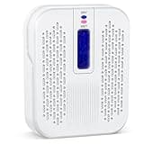 Rechargeable Small Dehumidifier, Portable Mini Dehumidifier for Bathroom, Highly Efficient Dehumidification, Energy Saving, Suitable for Closet, Cars, Wardrobes, Bookcases