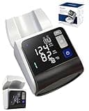 Saker Automatic Blood Pressure Monitor Upper Arm, No-Wrap Auto-Fit Design, Fits 8.5"–15.7", Large Display BP Machine with 4 Users 199 Readings Each, One-Touch for Home Use (U90B)