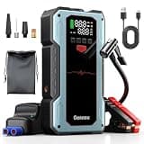 Geeneu Car Battery Jump Starter with Air Compressor,Portable 4000A Jump Box