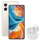 TCL NXTPAPER 70 Pro Cell Phone Bundle with CrystalClip Open Ear Clip-On Earbuds, Android 16 Unlocked Smartphone, 256GB, 6.9" FHD+ 120Hz Display, 50MP Camera, 36H Earbuds