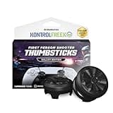 KontrolFreek FPS Freek Galaxy Black for PlayStation 4 (PS4) and PlayStation 5 (PS5) | Performance Thumbsticks | 1 High-Rise, 1 Mid-Rise | Black (Limited Edition)