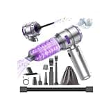Car Vacuum Cleaner High Power - 22000PA Portable Car Vacuums 4 in 1 Compressed Air Duster & Blower Hand Held Vacuum Cordless with Brushless Motor for Cars Home Office Camping Ideal Gifts for Men women