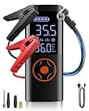 Jump Starter, Car Battery Jump Starter LED Display, 24000mAh Portable Jump Starter Battery Pack(10L Gas 10L Diesel Engine) with Booster, LED Light, Jumper Cables